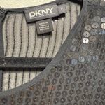 DKNY Black Sequin Women's elegant cape blazer Photo 6