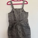 Universal Threads Universal Thread Washed Black Overalls Denim Jumpsuit 10 Photo 1