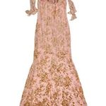 NBD  - Jamela Evening Maxi Dress in Pink & Gold Photo 0