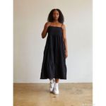 For Days Tiered Cami Dress Black Size XXL Photo 1