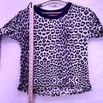 Betsey Johnson  Leopard Pajama Set Gray Medium‎ Photo 11