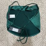 Motel Rocks Motel - Emerald Green Satin Women's Top Photo 2