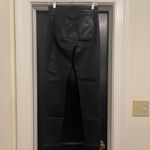 Hudson Barbara Super Skinny Black Coated Jeans Photo 4