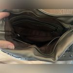 Metallic Leather Studded Cross Photo 6