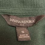 Banana Republic  Blue Green Ribbed Turtleneck Long Sleeve Pullover Sweater Top S Photo 2