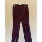Urban Outfitters  Floral Bird Darl Academia‎ Zip Hem Detail Pants Womens Medium Photo 3