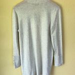 Verve Ami  Gray Sweater Cardigan with button accent M Photo 6