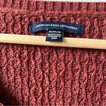 American Eagle AEO Textured V-Neck Sweater Photo 4