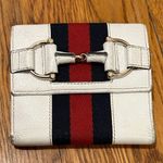 Gucci authentic vintage horsebit small wallet cream PRE OWNED scuffs needs TLC Photo 0