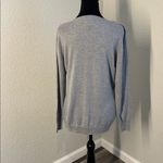 Worthington  Light Gray V-Neck Sweater Photo 2