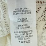 Aerie NWT Cable Lace Longline Adjustable Unlined Bralette in White Photo 6