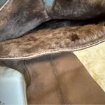 Frye  Gemma Tall Shearling Gray Leather Winter Boots Photo 7