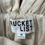 BUCKET LIST Darcy Cream Big Bow Deep V Babydoll Coquette Mini Dress Photo 14