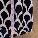 ZARA New NWT  Black & White Geometric Printed Belted Dress Size S Small Boho Photo 9