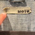 Topshop Blue Jean Jacket with Vintage Look and Cropped Fit Photo 1