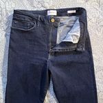 frame denim FRAME Le One Flare Jeans – Dark Indigo Wash Sz 2🧡 Photo 3