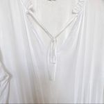 Charlie Holiday  White Peasant Mini Dress Size 4 Photo 4