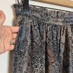 Wilfred Free - Snakeskin Pull On Silk Pants Elastic Waist Photo 2