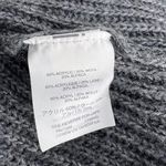 J.Crew Sweater Dress Gray Open Back Long Sleeve Acrylic Wool. Photo 6