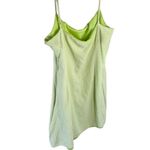 Nasty Gal Lime Green Linen Blend Mini Dress size 10 Photo 10