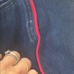 Ralph Lauren Vintage 90s  jeans denim pants wide leg buttons brass embroidered Photo 5