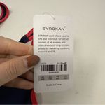 SYROKAN NWT Full Support Racerback Lightly Lined Underwire Sports Bra 34E Blue Size undefined Photo 7