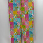 Lilly Pulitzer  Y2K 2000s Floral Print Boho Summer Capri Short Pants Size 4(29) Photo 0