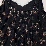 Market & Spruce Beatriz Scalloped Floral Print Dress with Smocked Back Photo 5