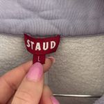 Staud Alys Colorblock Sweatshirt Gray Size L Photo 2