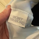 secret treasures Vintage  Elegant light blue Embroidered Nightgown size large Photo 3