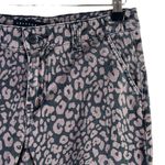 Sanctuary  Leopard Print Twill Pant in‎ Brown and Black, Size 28 Photo 4