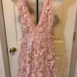 Gianni Bini Size 4 Pink Gown Photo 4
