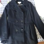 Xhilaration Black Peacoat Photo 0
