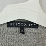 Brixon Ivy  Knit Cardigan Cotton Size XS Grey Photo 2