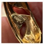 Trifari abstract modern python safari collection earrings Photo 4