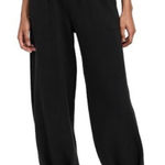 Free People  | FP BEACH Black Freya Knit Joggers \ Barrel Leg Pants Size Medium Photo 0