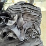 Cinderella Design One Shoulder Ruffle Evening Gown Prom Dress in Black - Size XL Photo 6