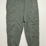 Wilo The Label Green Nylon Track Joggers Parachute Pants XS Photo 0