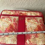 Coach : Pink Floral Abstract Tablet/iPad cover- sleeve- pockets- padded Photo 14