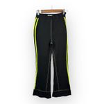 I am gia I.AM.GIA. Womens size Small Astrid High Waist Flare Striped Pants Stretch Flaw Photo 4