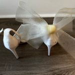 Jimmy Choo Aveline Tulle Bow Pump Sandals- Bridal 8.5 Photo 13