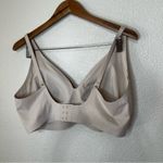 Rhonda Shear cream nude seamless bralette bra 3X Photo 2