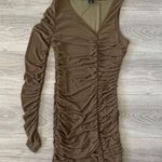 SheIn Bae One Shoulder Mesh Bodycon Dress Photo 0