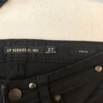 Lip service Womens Black Studded Needle Skinny Jeans Goth Punk Size 27 Photo 2