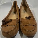 UGG  LIZZY Women's Tan Suede Moccasins NWOT Photo 3