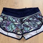 Lululemon speed short - Iridescent multi/ deep navy 2.5" Photo 2