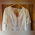 SheIn Elegant White Lace Women's  dress size‎ Large Photo 2