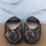 Valentino Garavani Valentino women’s Caviar Crystal Lace smoking slipper loafers flats IT 37 US 7 Photo 7