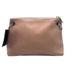 Marc New York  Chain Strap Faux Leather Crossbody Bag Blush Pink Zipper Closure Photo 1