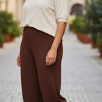 Ava & Viv  brown wide leg pants‎ Photo 0